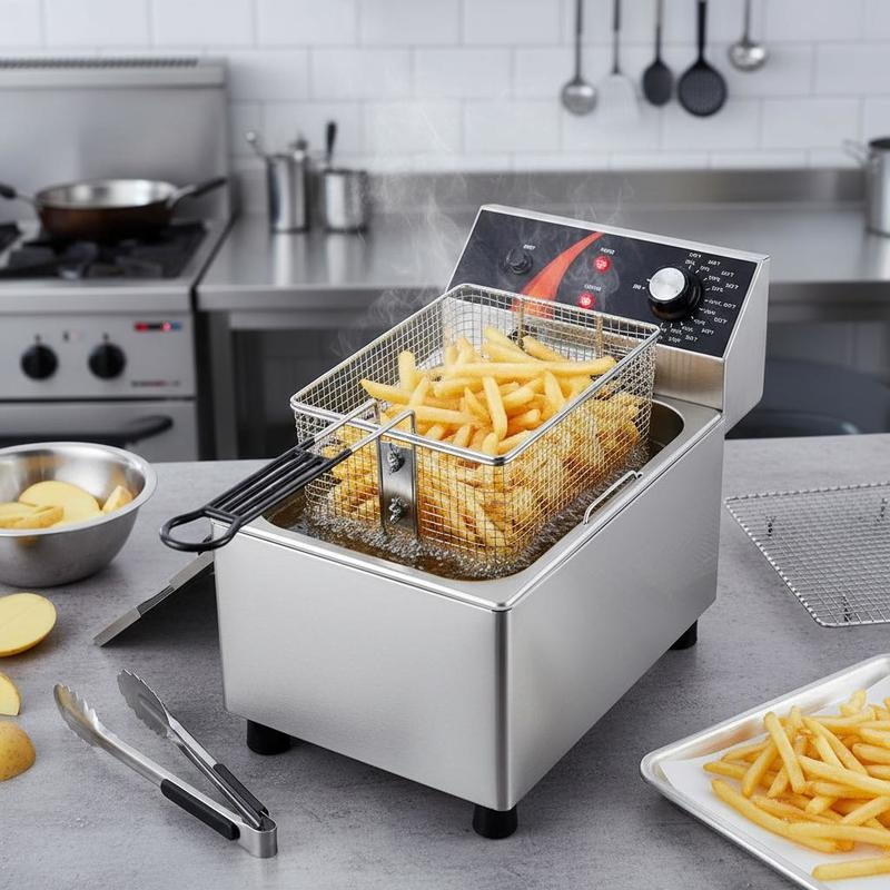 Heavy Equipment Kitchen - Tabletop Frying Machine 12Qt / 11.5L