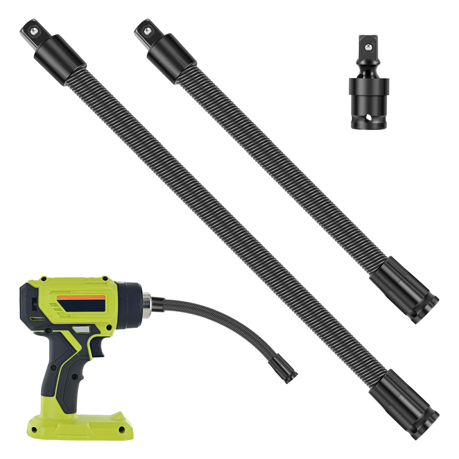 Heavy Equipment Repair - 1/2 Flexible Socket Extension Ratchet Spring