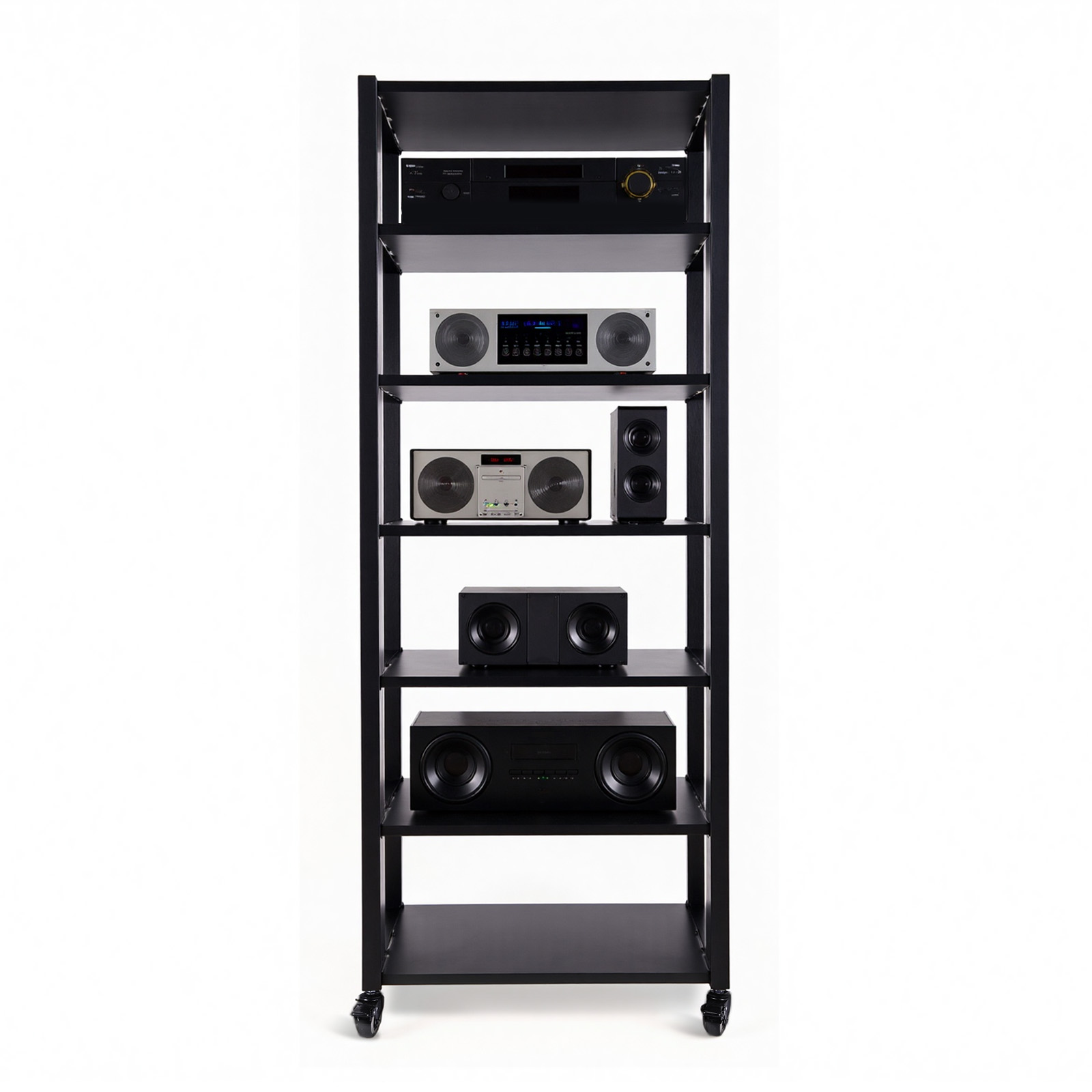 Amplifier Rack with Wheel Audi - Heavy Equipment Video のレビューと価格