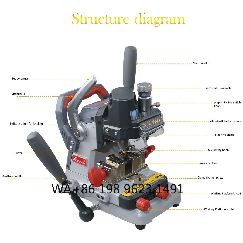 Heavy-duty manual key cutting  - Heavy Equipment Manual のレビューと価格