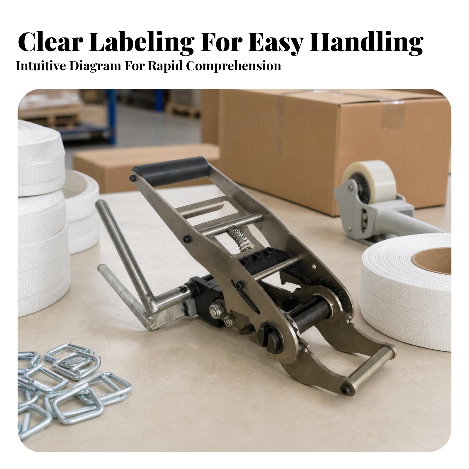 Compact Strap Tensioner Packin - Heavy Equipment Manual のレビューと価格