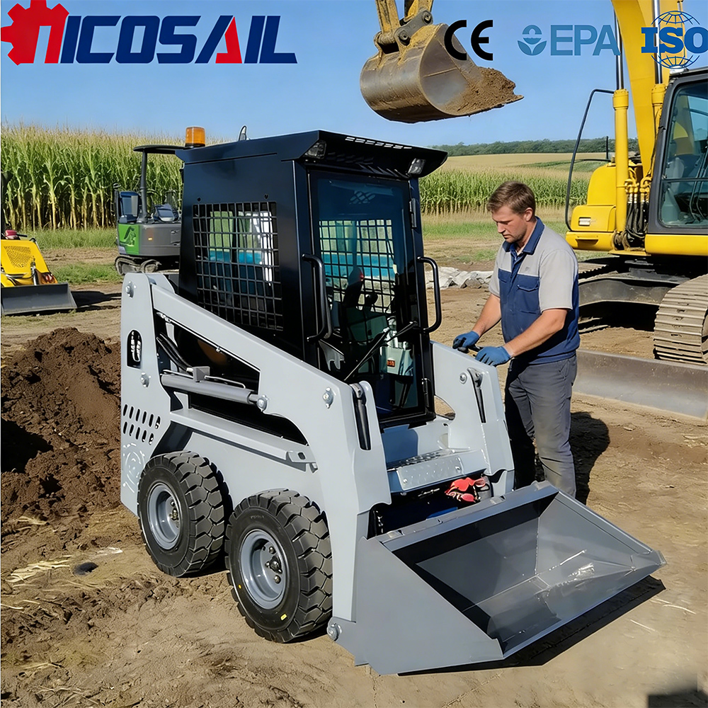 Mini Wheel Skid Steer Loader C - Wheel Loader のレビューと価格