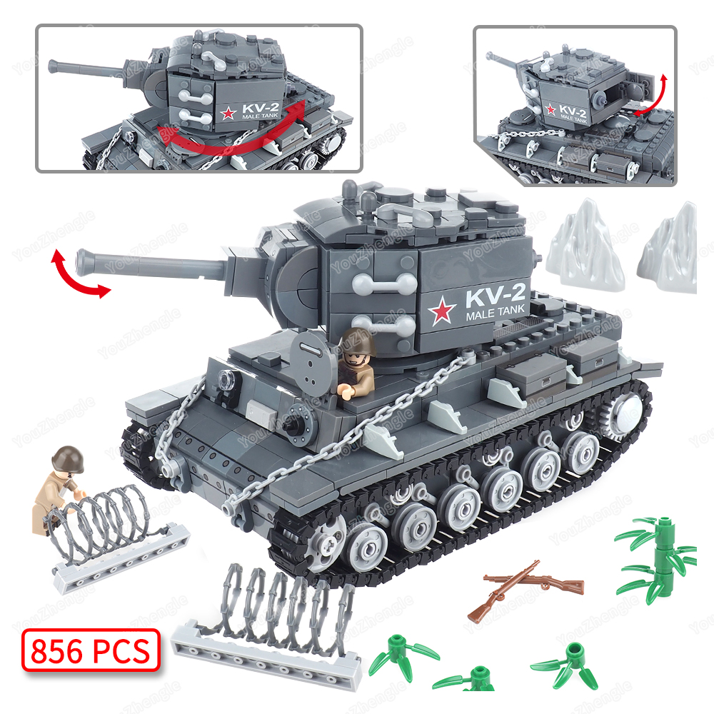 WW2 KV-2 Heavy tank Building B - Heavy Equipment Armor のレビューと価格