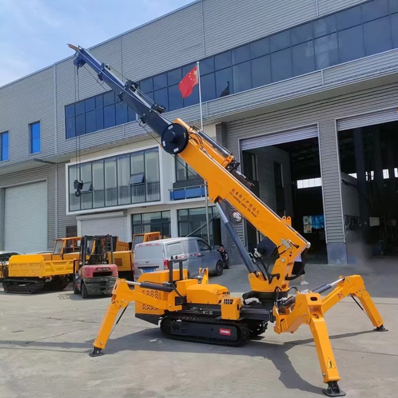 Compact Mini Spider Crane 1.5T - Compact Crawler Boom Lift のレビューと価格