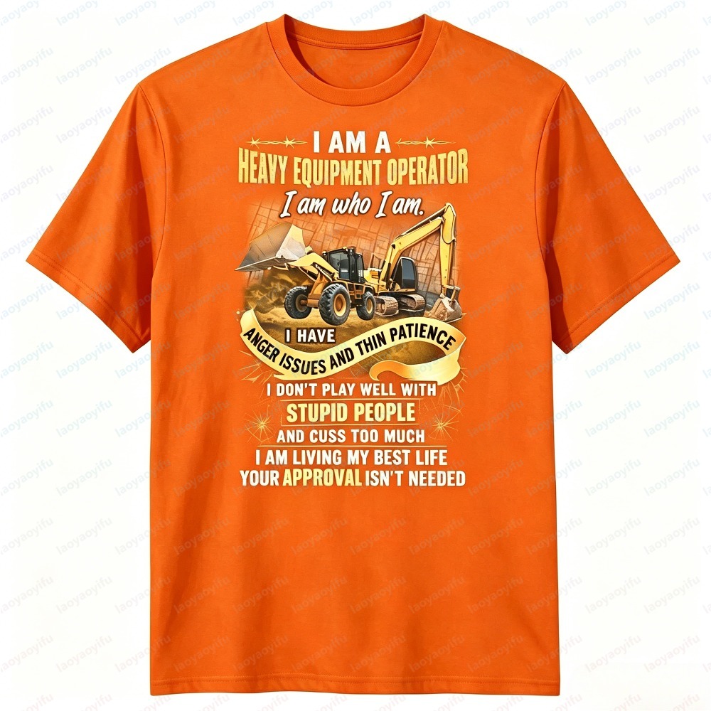 Men Summer Short Sleeve Fashio - Heavy Equipment Operations のレビューと価格