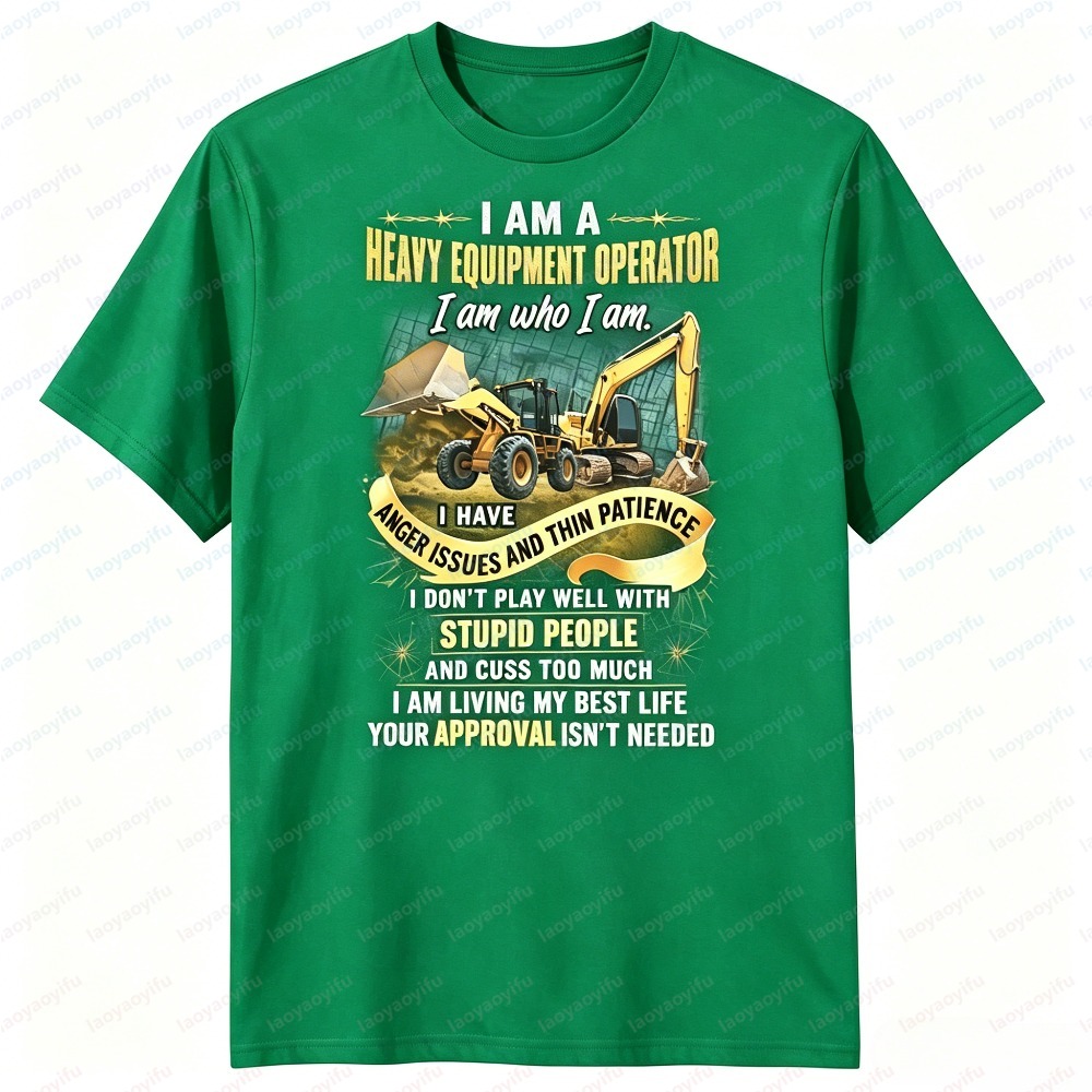 Men Summer Short Sleeve Fashio - Heavy Equipment Operations のレビューと価格