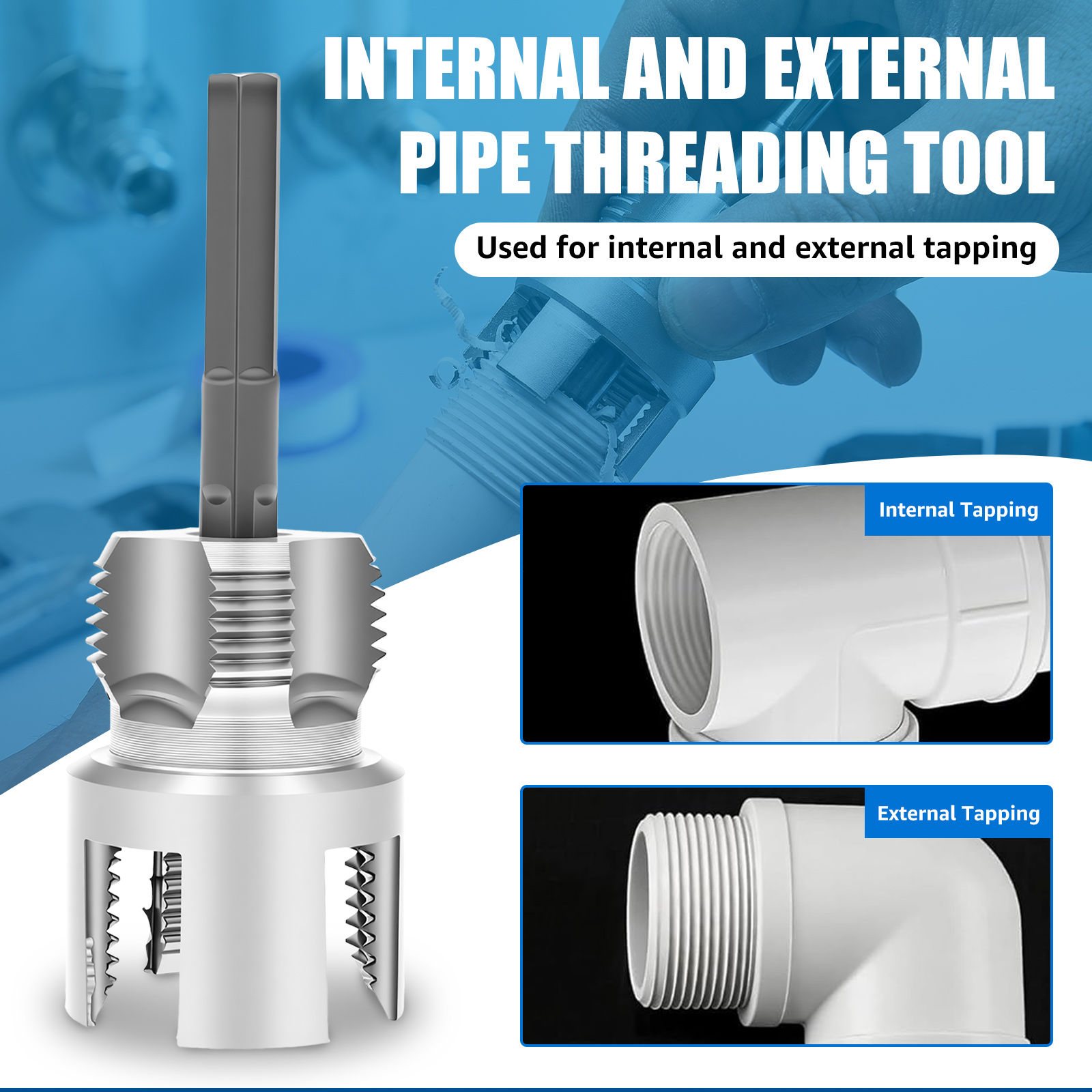 4 in 1 Water Pipe Thread Cutti - Pipe Threading Machine のレビューと価格
