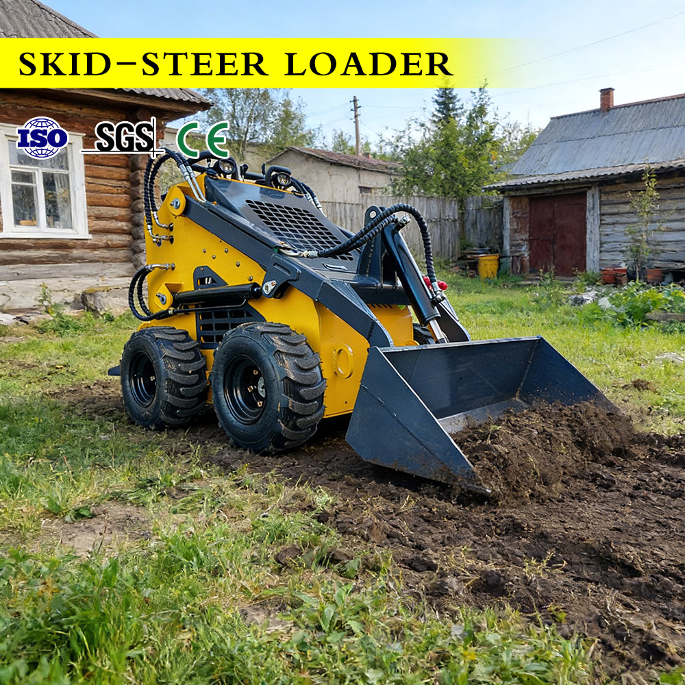 4WD Wheel Skid Steer Loader Co - Wheel Loader のレビューと価格