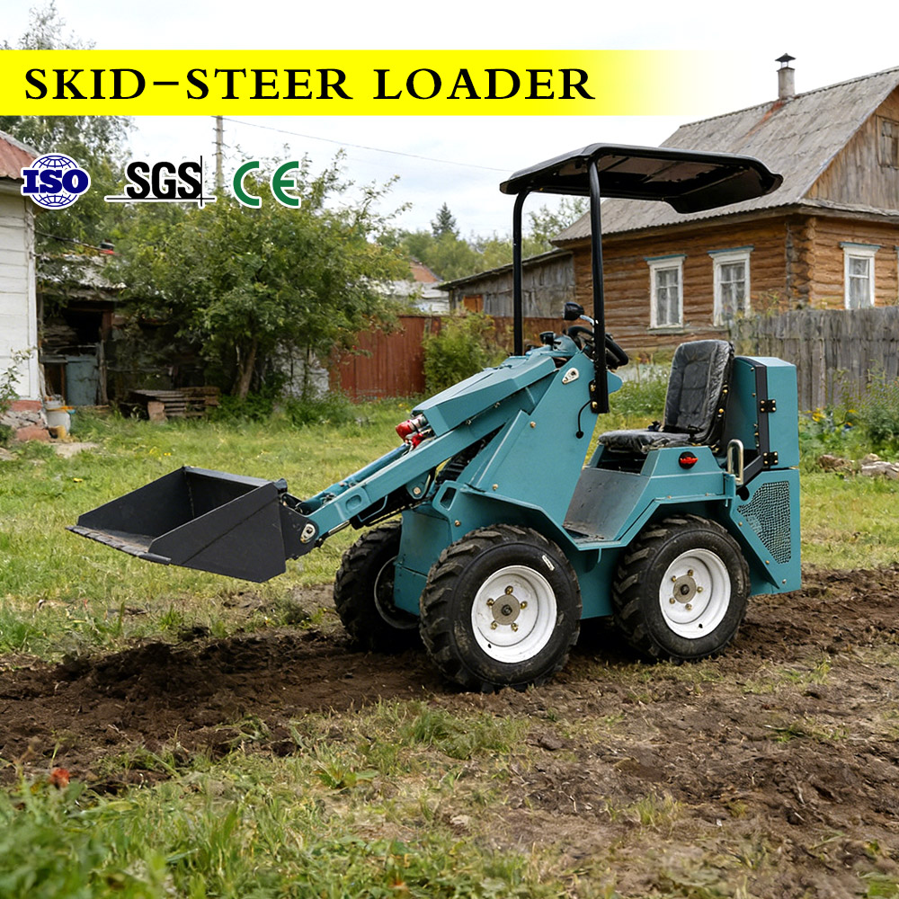 4WD Wheel Skid Steer Loader Co - Wheel Loader のレビューと価格