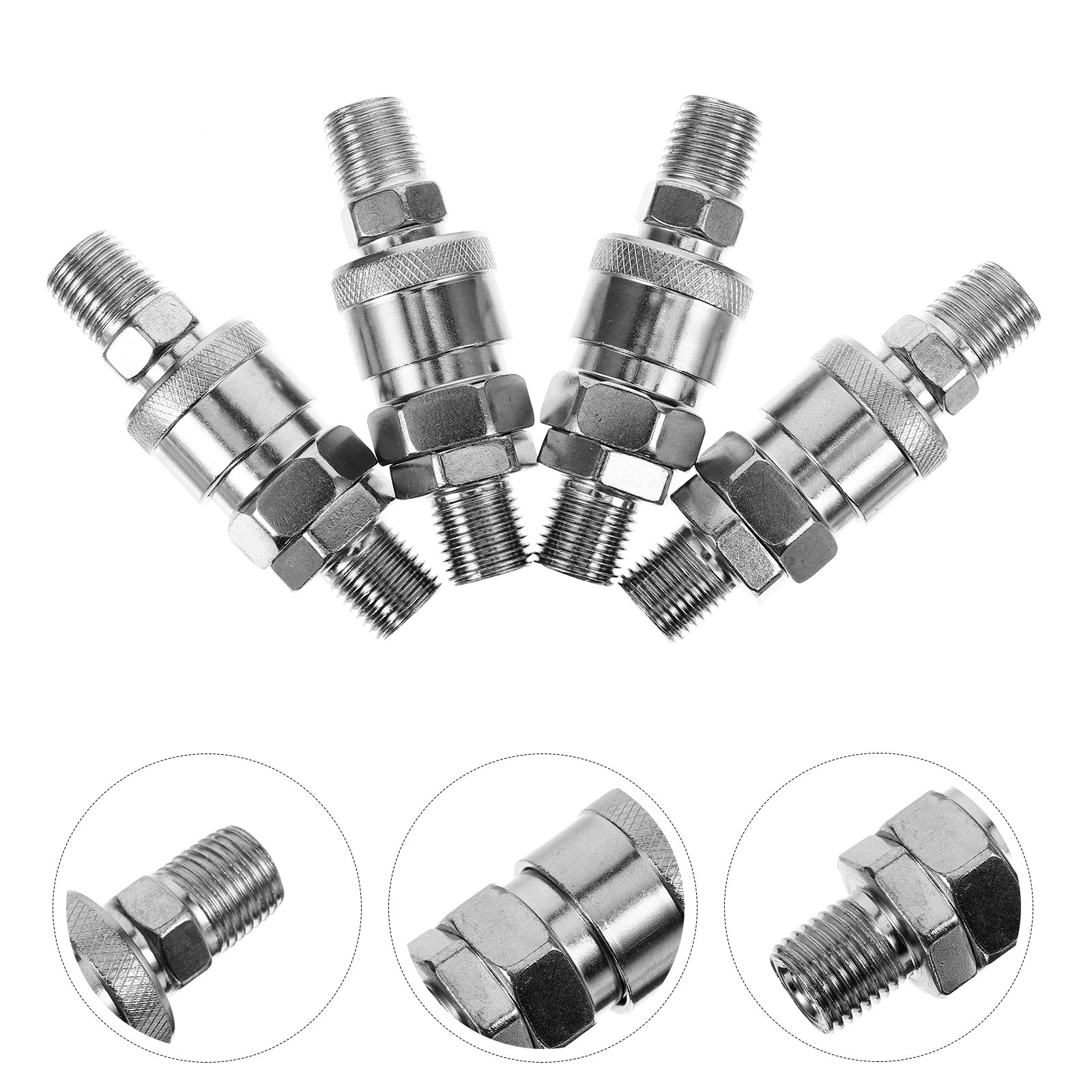 4Pcs C Type Quick Coupling Air - Heavy Equipment Quick Couplers のレビューと価格