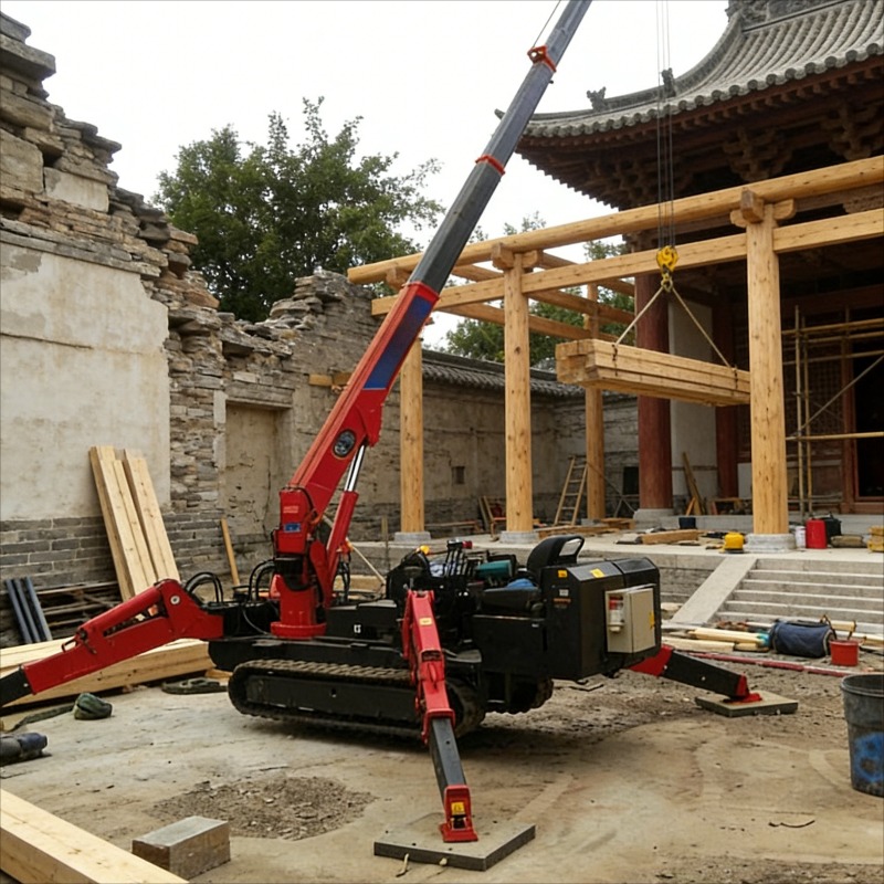 Customized 3 Ton Mini Spider C - Compact Crawler Boom Lift のレビューと価格