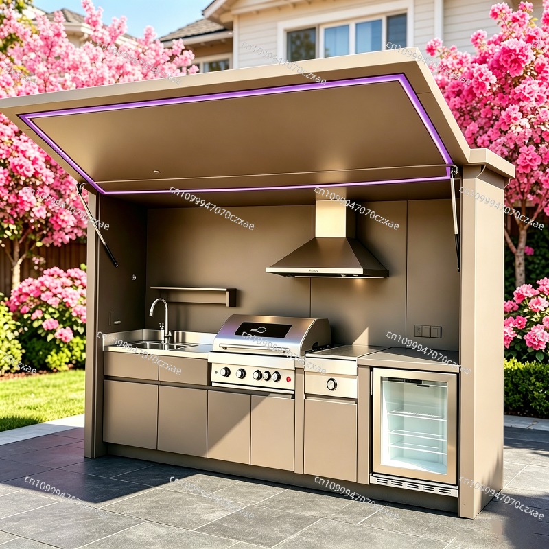 All-Weather Outdoor Kitchen Un - Heavy Equipment Kitchen のレビューと価格