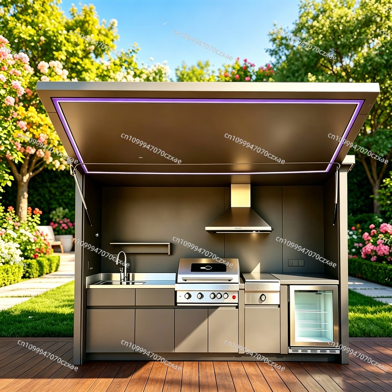 All-Weather Outdoor Kitchen Un - Heavy Equipment Kitchen のレビューと価格