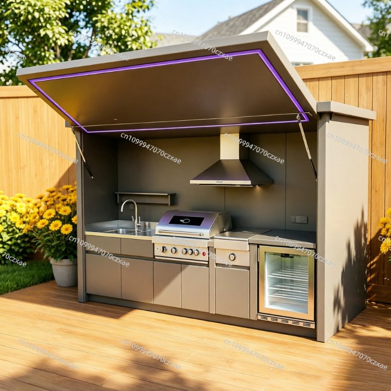 All-Weather Outdoor Kitchen Un - Heavy Equipment Kitchen のレビューと価格