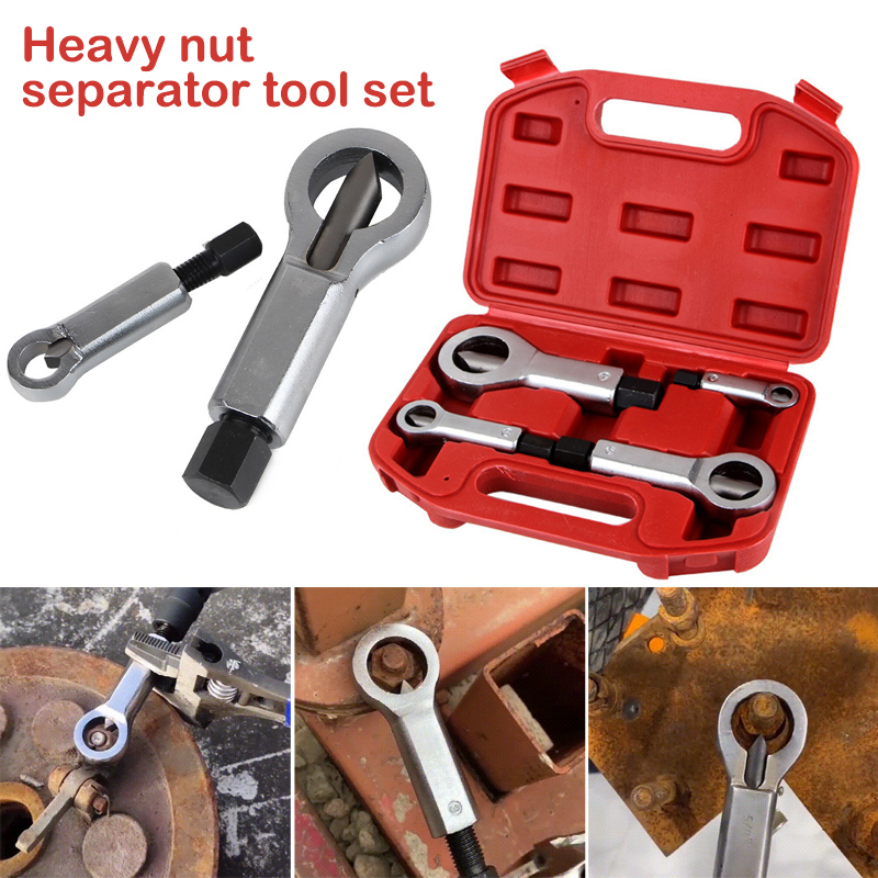 4pcs/1set Heavy-Duty Nuts Spli - Heavy Equipment Manual のレビューと価格
