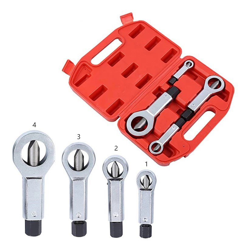 4pcs/1set Heavy-Duty Nuts Spli - Heavy Equipment Manual のレビューと価格