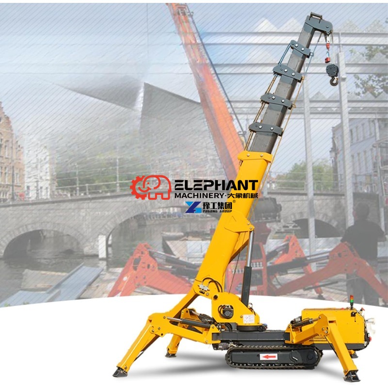 Mini Crawler Crane 3 Ton 5 Ton - Compact Crawler Boom Lift のレビューと価格