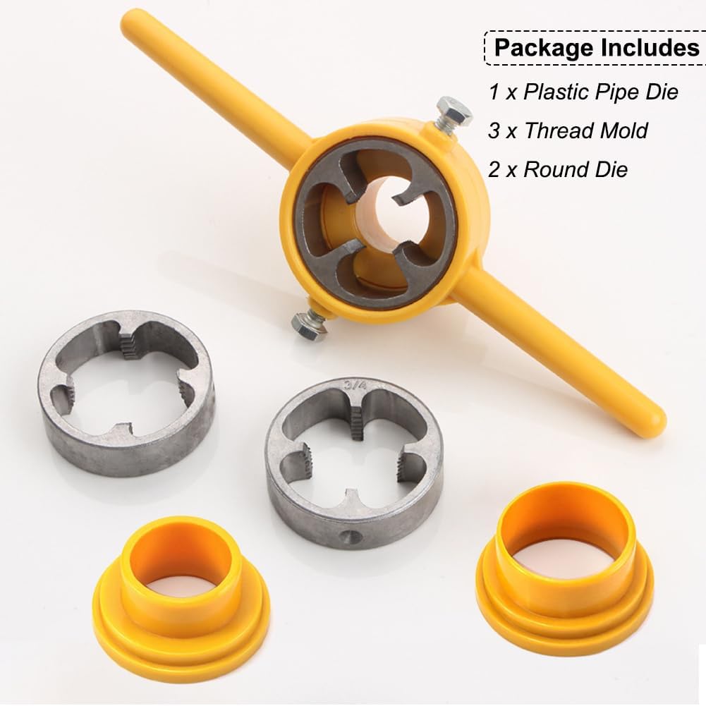 6pcs PVC Plastic Water Pipe Th - Pipe Threading Machine のレビューと価格