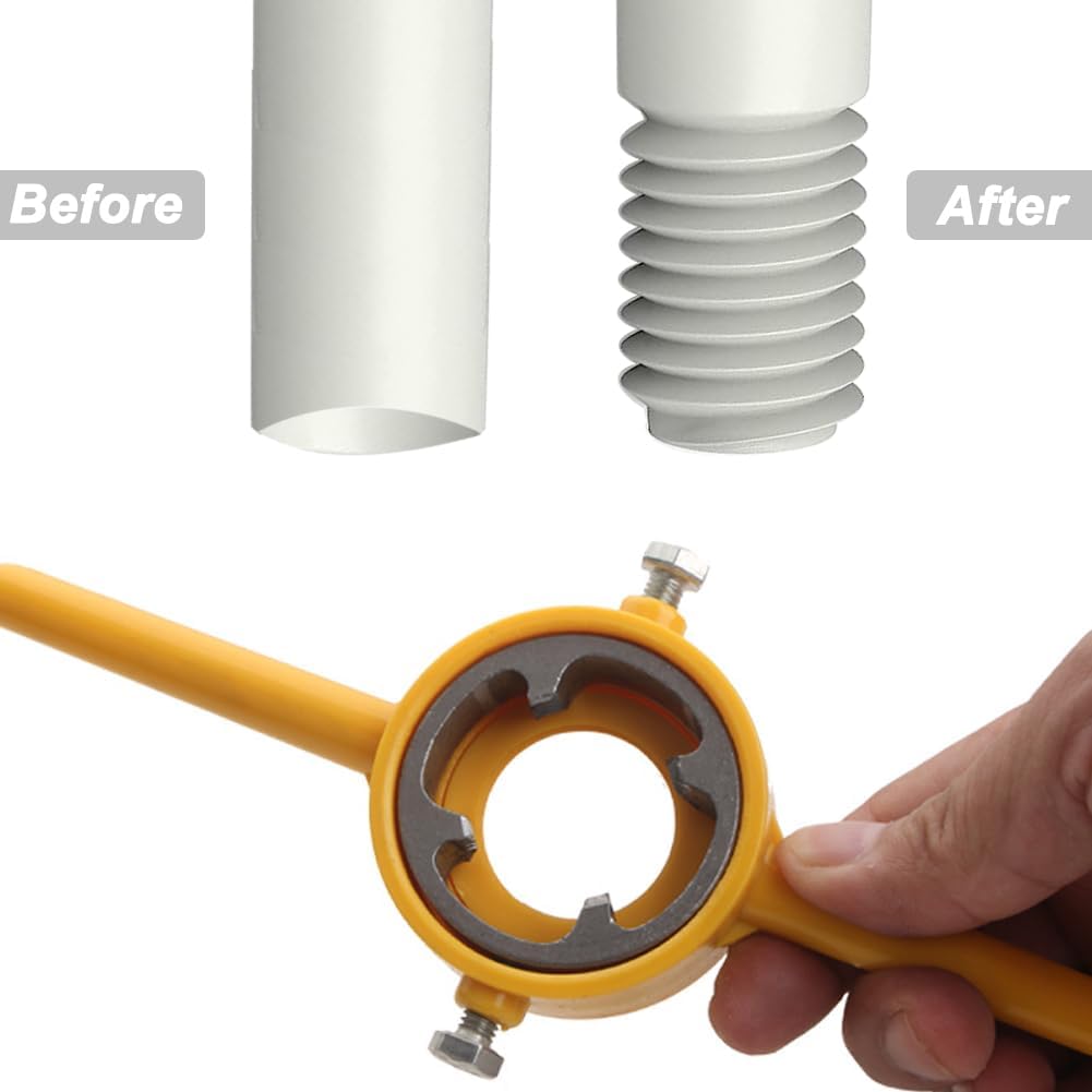 6pcs PVC Plastic Water Pipe Th - Pipe Threading Machine のレビューと価格