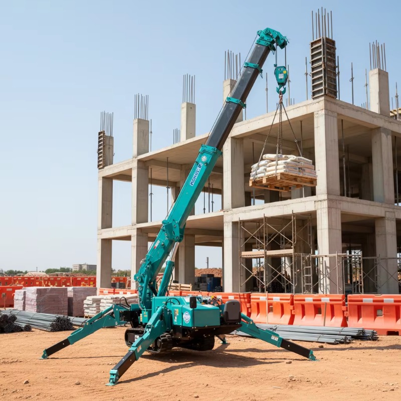 Spider Cranes Mini Crawler Cra - Compact Crawler Boom Lift のレビューと価格