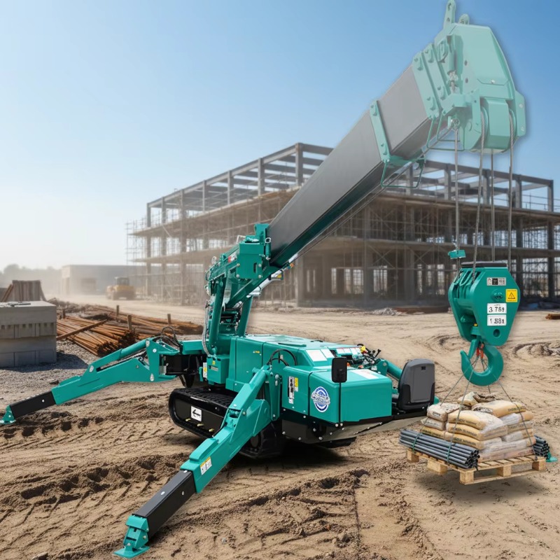 Spider Cranes Mini Crawler Cra - Compact Crawler Boom Lift のレビューと価格