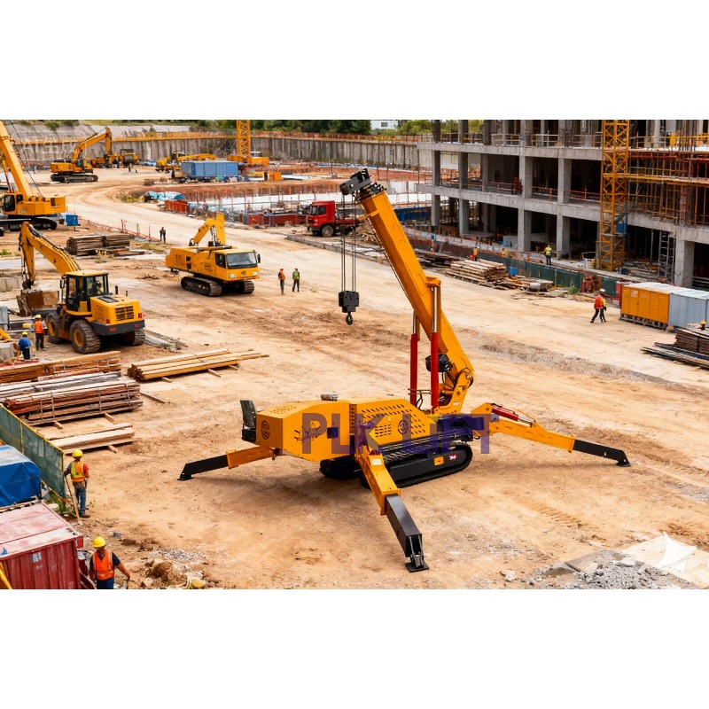 Spider Cranes Mini Crawler Cra - Compact Crawler Boom Lift のレビューと価格