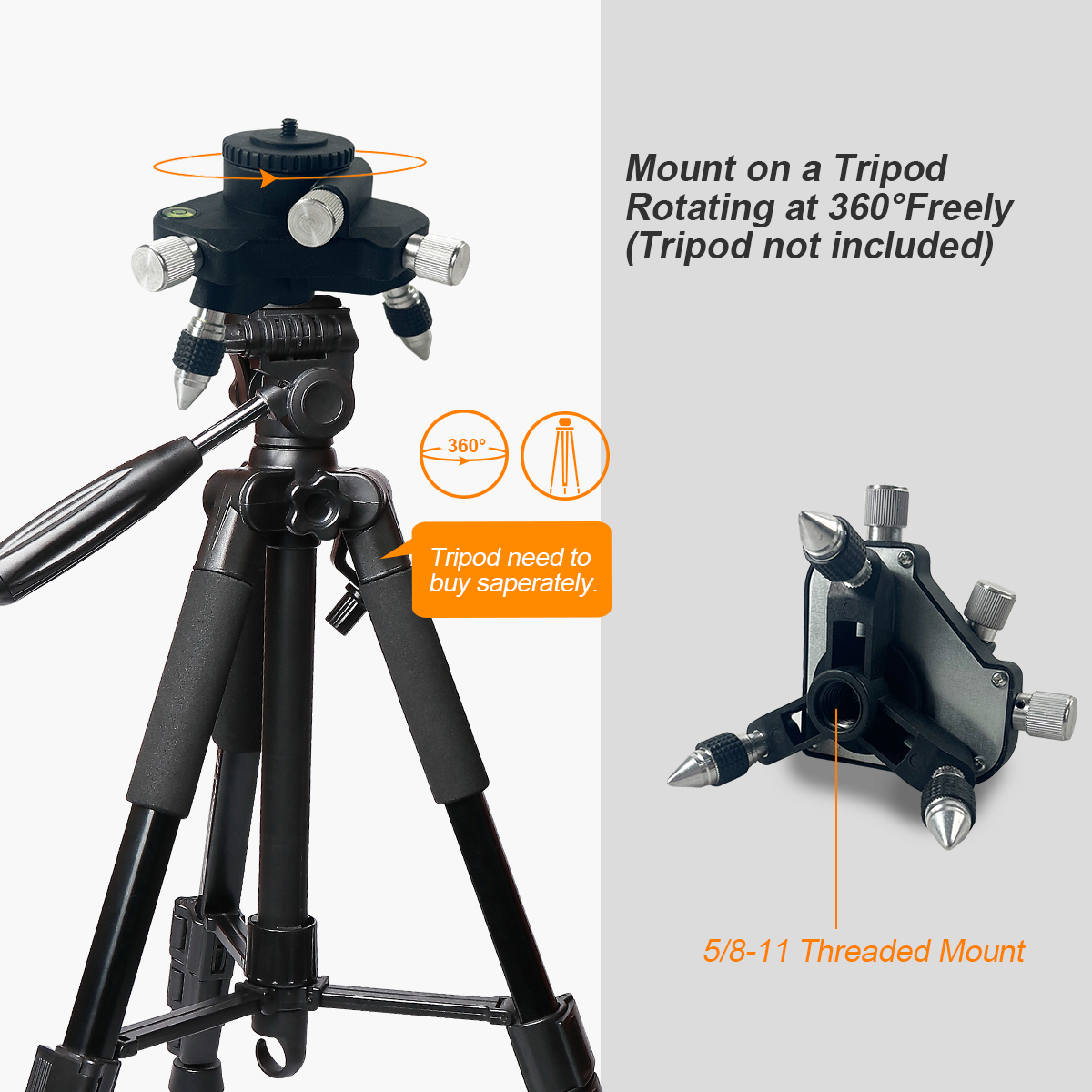Adjustable Rotation Bracket La - Laser Level Rotary のレビューと価格