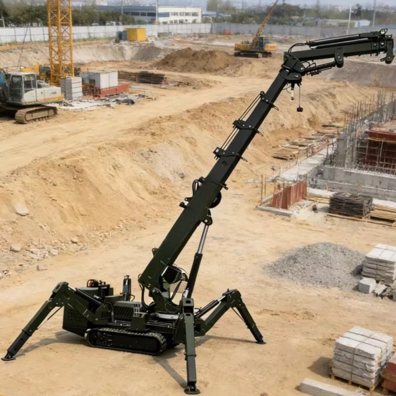 7Ton Remote Control Spider Cra - Compact Crawler Boom Lift のレビューと価格