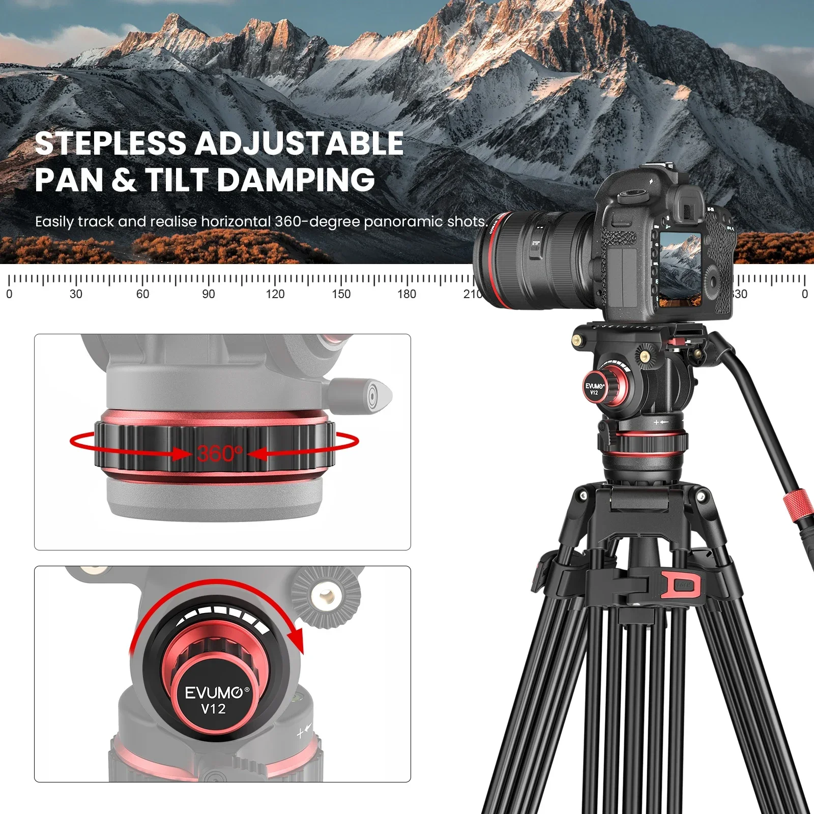 EVUMO DF6 Professional Video T - Heavy Equipment Video のレビューと価格