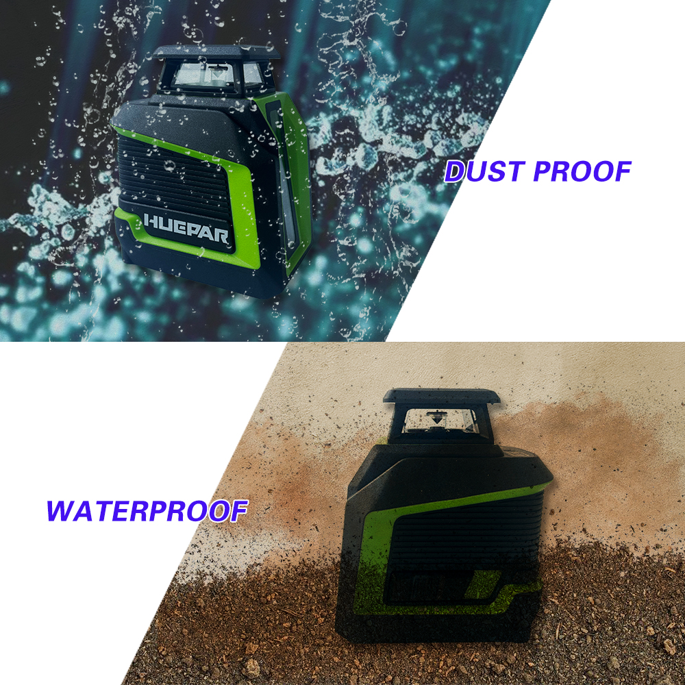 Huepar D011CP  Self-leveling 3 - Laser Level Rotary のレビューと価格