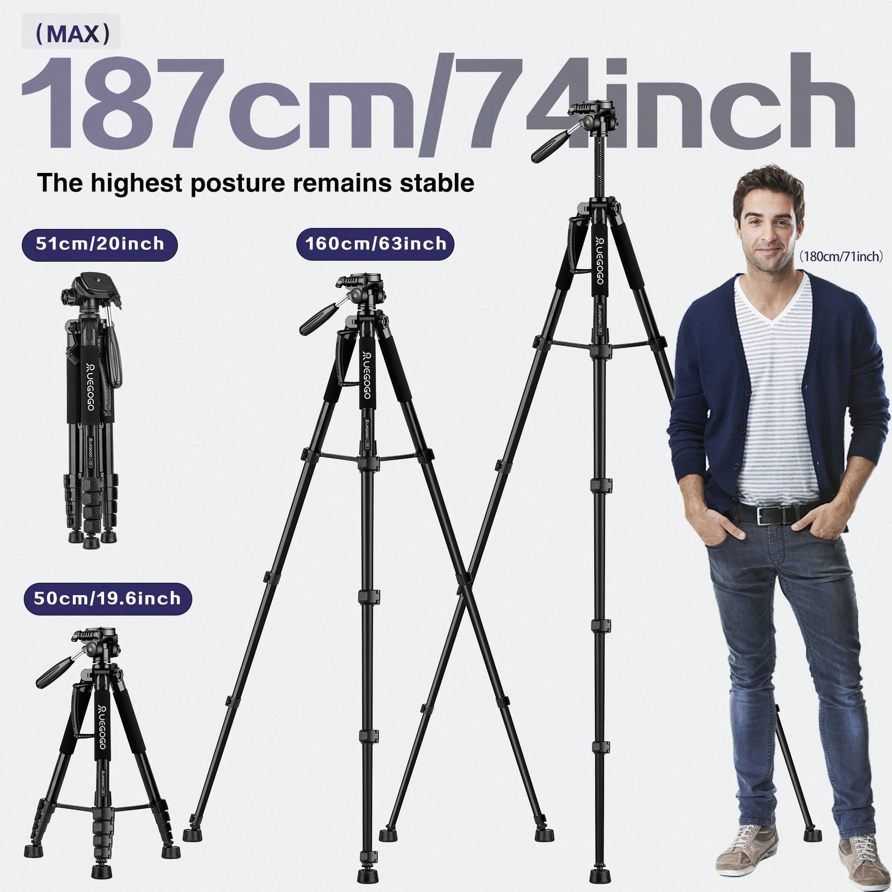 187cm Heavy Duty Aluminum Came - Heavy Equipment Video のレビューと価格