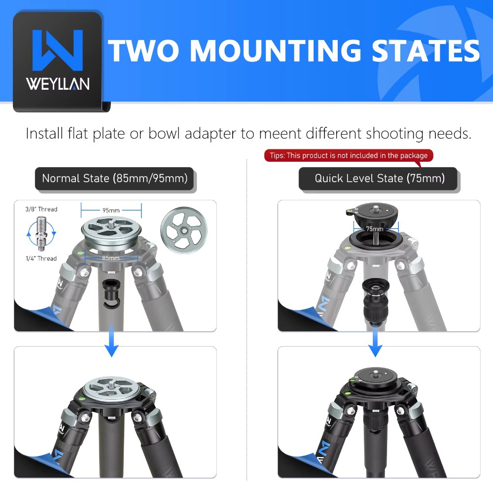 WEYLLAN LX9 Carbon Fiber Tripo - Heavy Equipment Video のレビューと価格