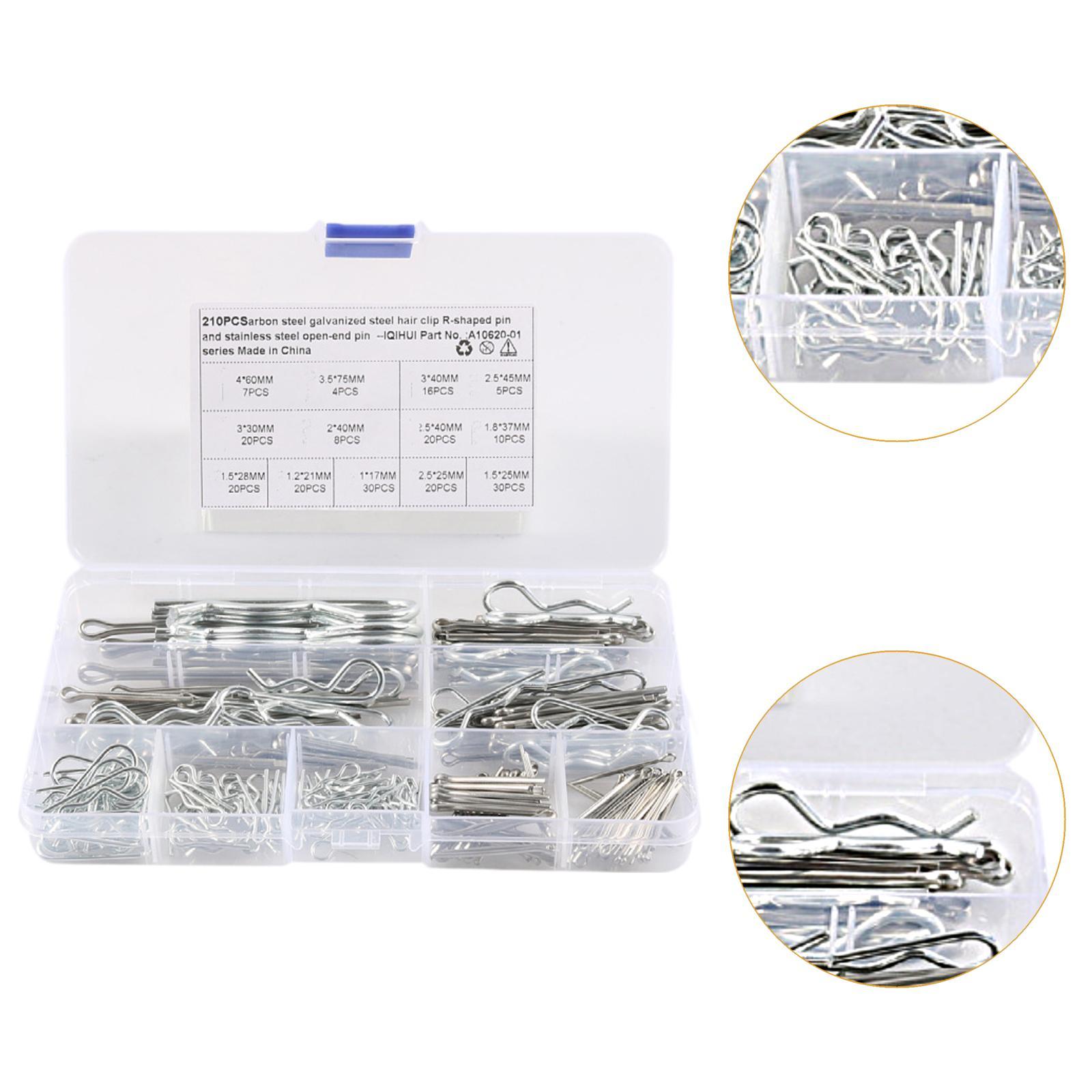 210x Cotter Pin Assortment Kit - Heavy Equipment Repair のレビューと価格