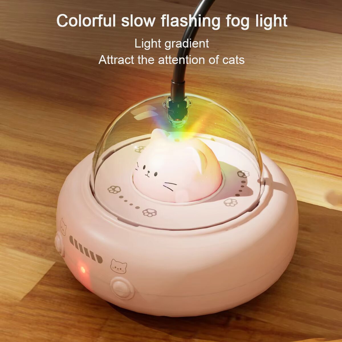 Interactive Cat Toy with Feath - Laser Level Rotary のレビューと価格