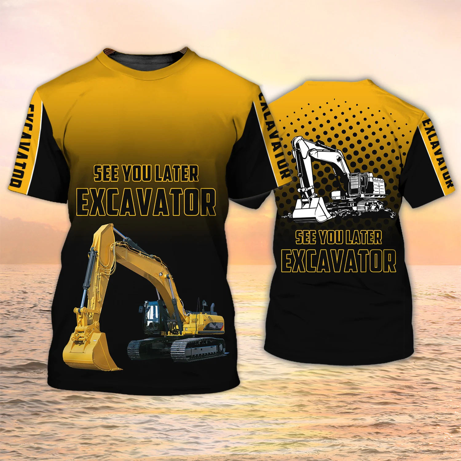 Excavator TShirts Heavy Equipm - Heavy Equipment Operations のレビューと価格