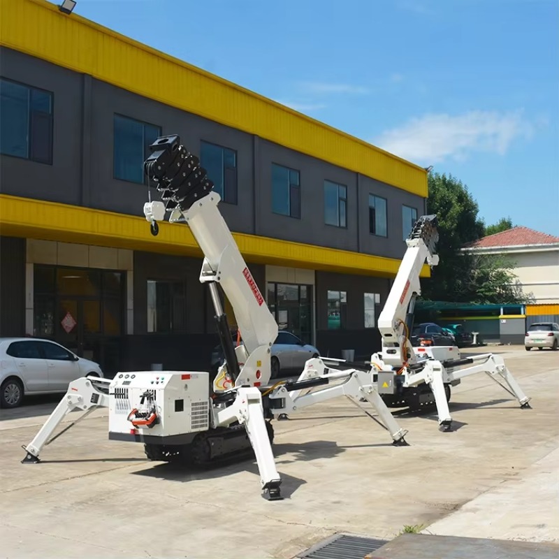 5Ton Narrow Space Spider Crane - Compact Crawler Boom Lift のレビューと価格