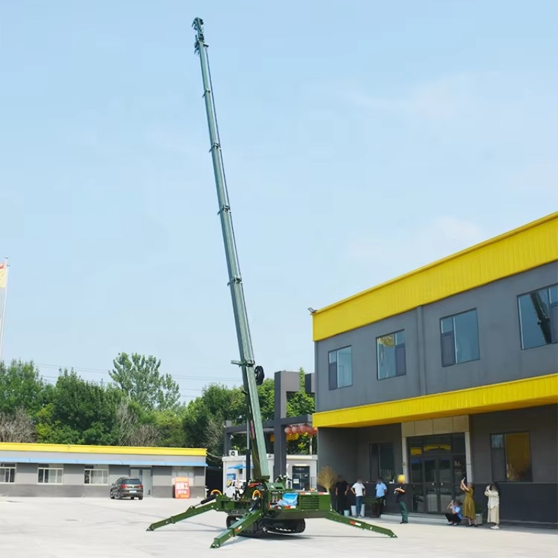 5Ton Narrow Space Spider Crane - Compact Crawler Boom Lift のレビューと価格