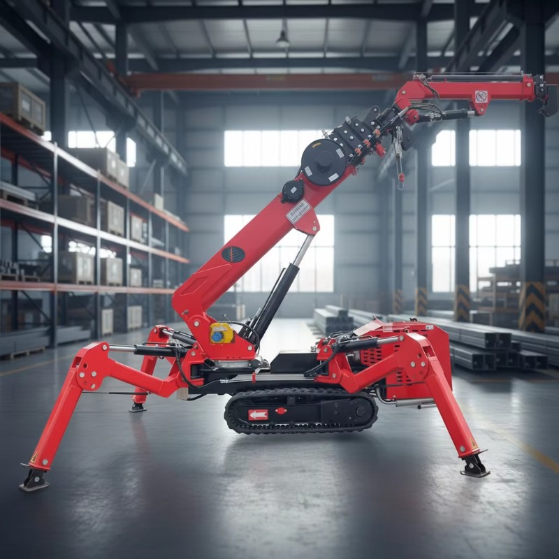 6Ton Hydraulic Telescopic Spid - Compact Crawler Boom Lift のレビューと価格