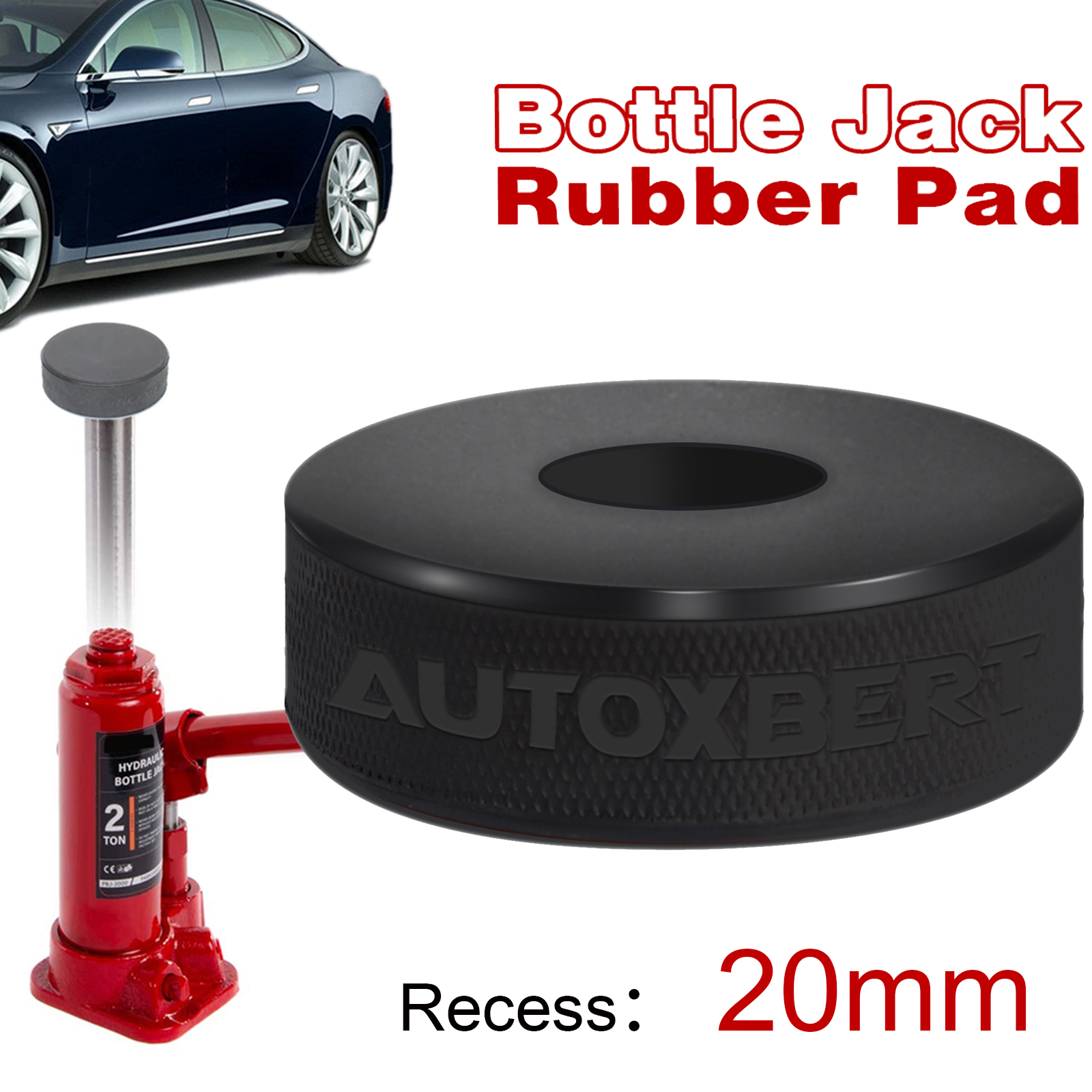 Rubber Bottle Jack Pad Protect - Heavy Equipment Repair のレビューと価格