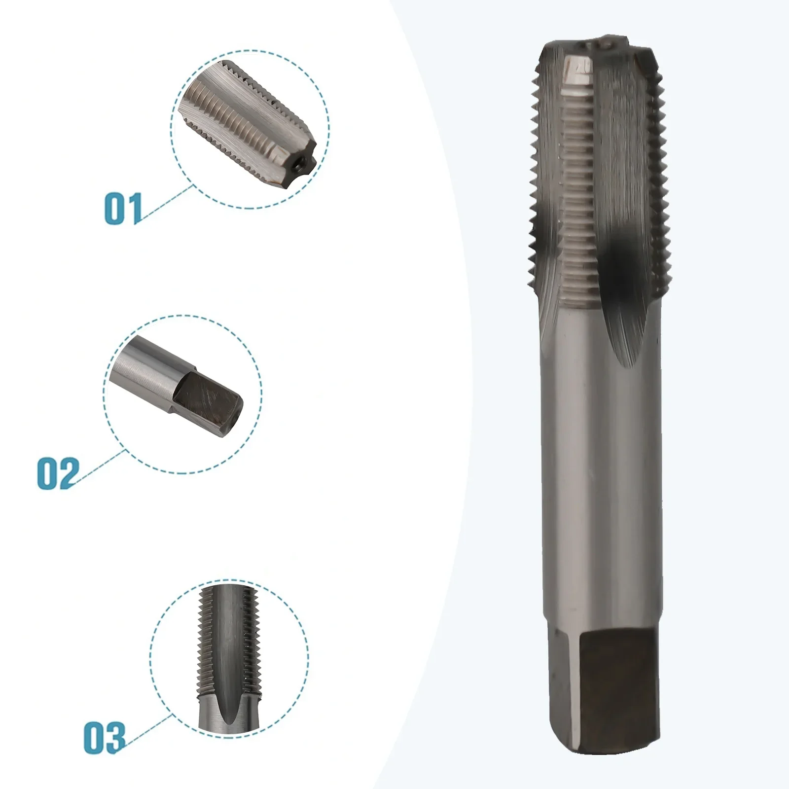 1/8-27 NPT Tap HSS Taper Pipe  - Pipe Threading Machine のレビューと価格