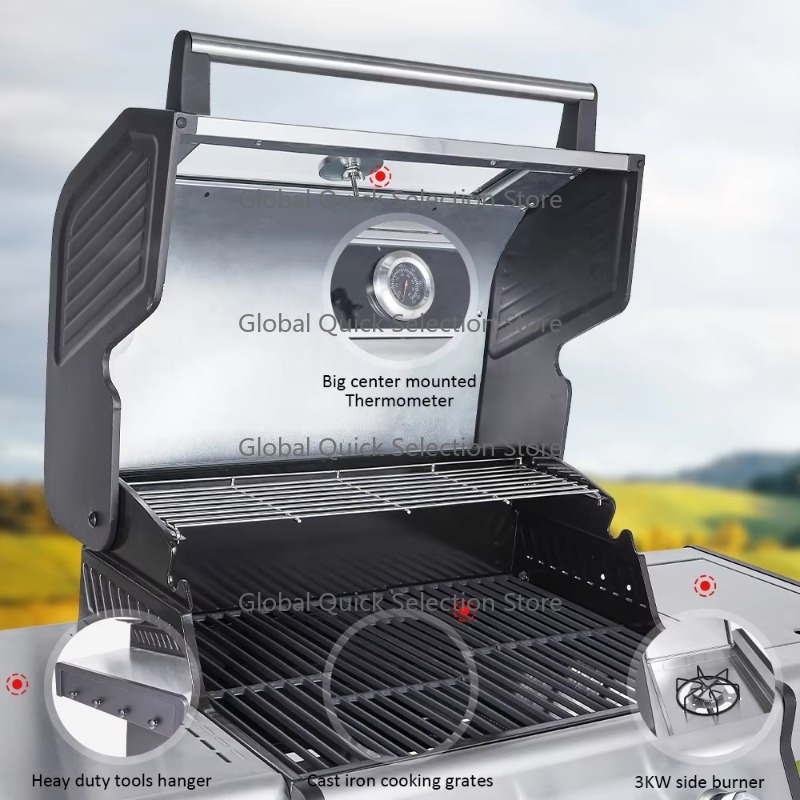 Heavy-duty Smokeless Gas BBQ G - Heavy Equipment Business のレビューと価格