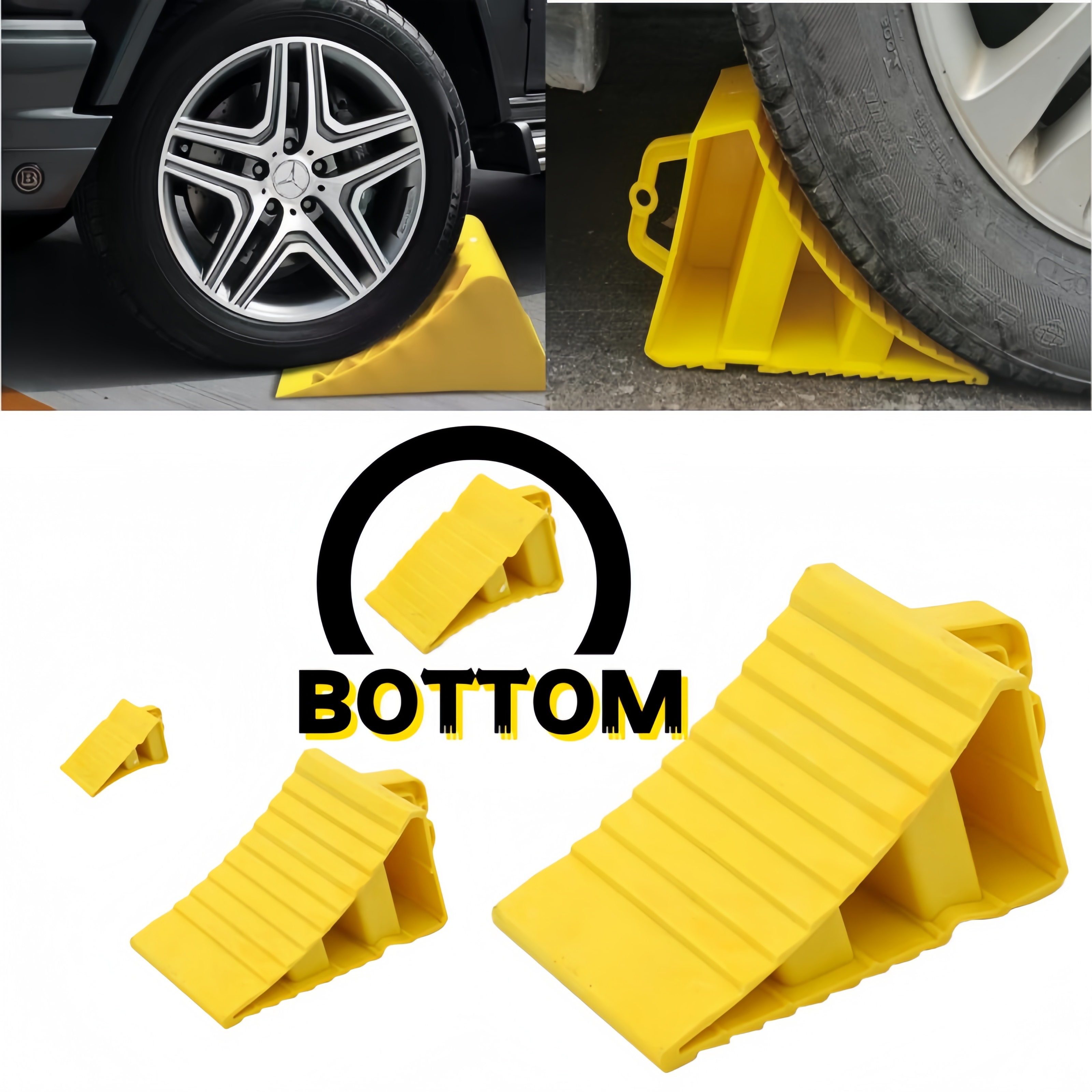 Portable Car Wheel Chock Anti  - Heavy Equipment Trailer のレビューと価格
