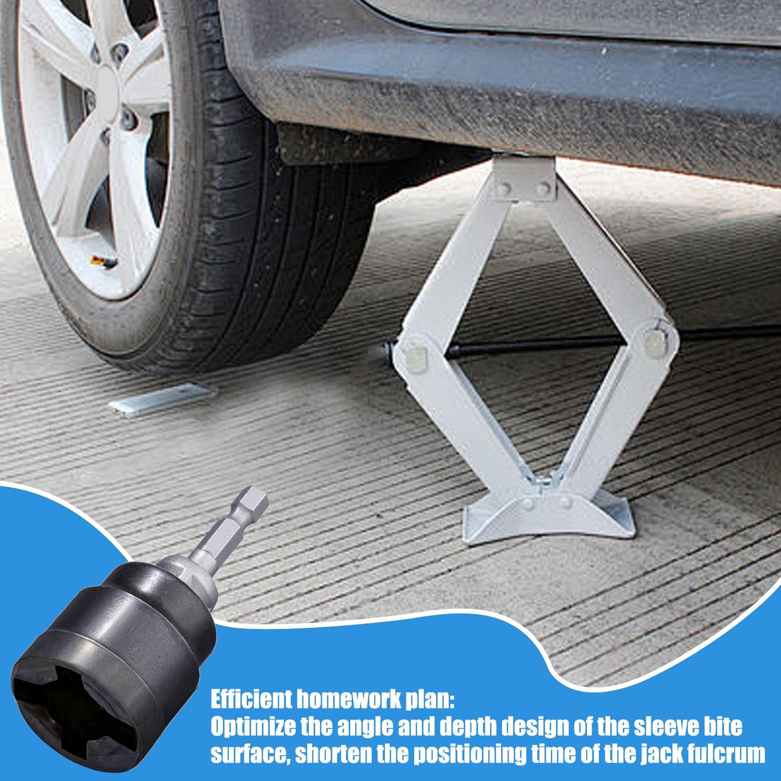 Car Jack Adapter Socket Conver - Heavy Equipment Repair のレビューと価格