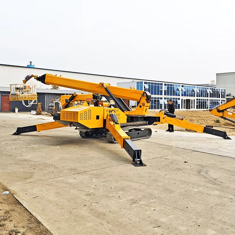8Ton Heavy Lifting Spider Cran - Compact Crawler Boom Lift のレビューと価格