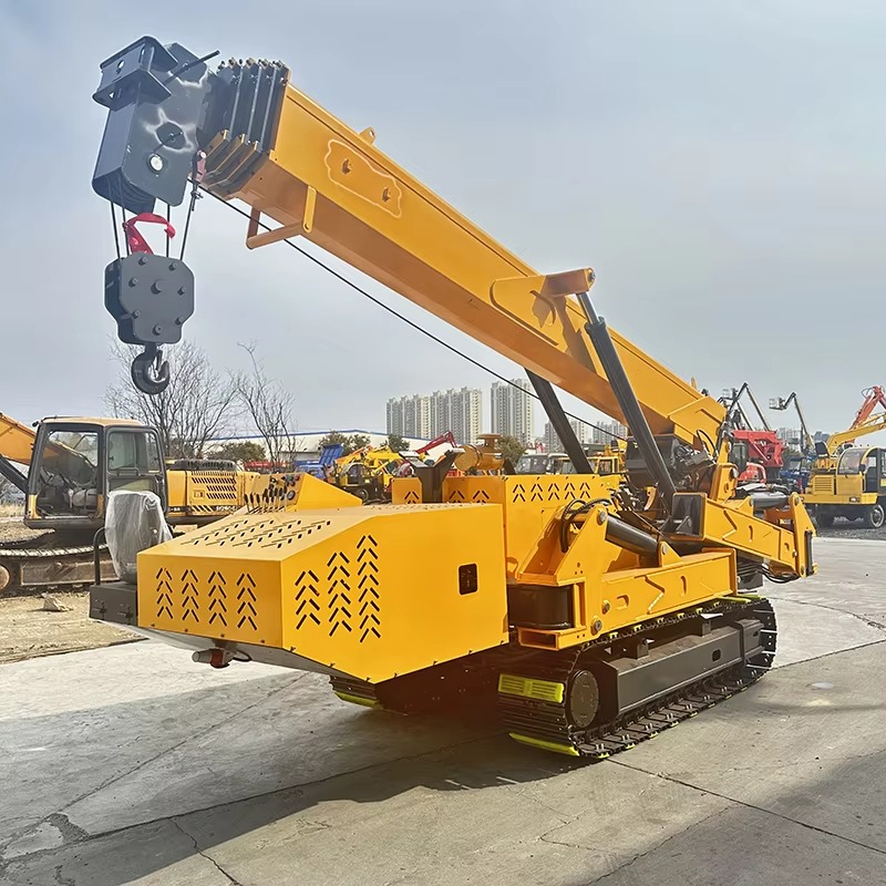 8Ton Heavy Lifting Spider Cran - Compact Crawler Boom Lift のレビューと価格