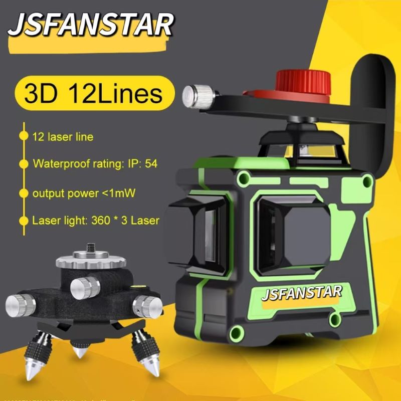 ATV3d 12 Lines Rechargeable Li - Laser Level Rotary のレビューと価格